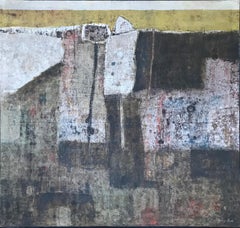 Retro "Martos, " 1960s Modern Abstract Painting