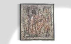 bernard bate "Paphos, " 1960s Modern Abstract Painting