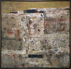 Retro "Sagres, " 1960s Modern Abstract Painting