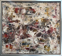 "Untitled #144," 1960s Modern Abstract Painting