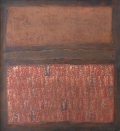 "Untitled, " 1960s Modern Oil Painting