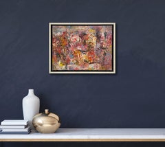 "Untitled, " 1960s Modern Abstract Painting