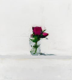 "Ardent" 2024 Oil on paper/mounted 11 x 9 ¾ in.