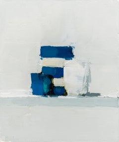 "Bearing" 2024 Huile sur papier/montage 9 ¾ x 8 in.