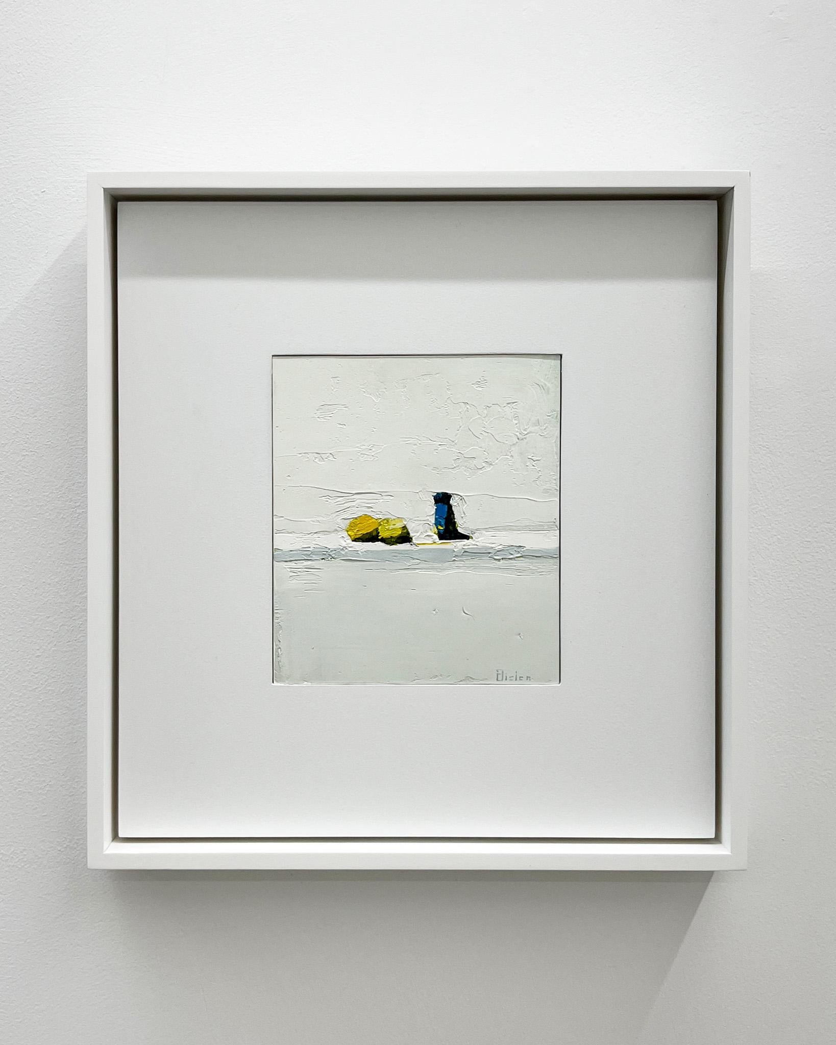 Stanley Bielen
Considera esto, 2024
Óleo sobre papel/montado
6 ½ x 5 ½ pulg.
(bie082)

Los cuadros de Stanley Bielen suelen empezar con él plantando la flor que pretende plasmar en pintura. Lleva recortes de su jardín al estudio y combina su