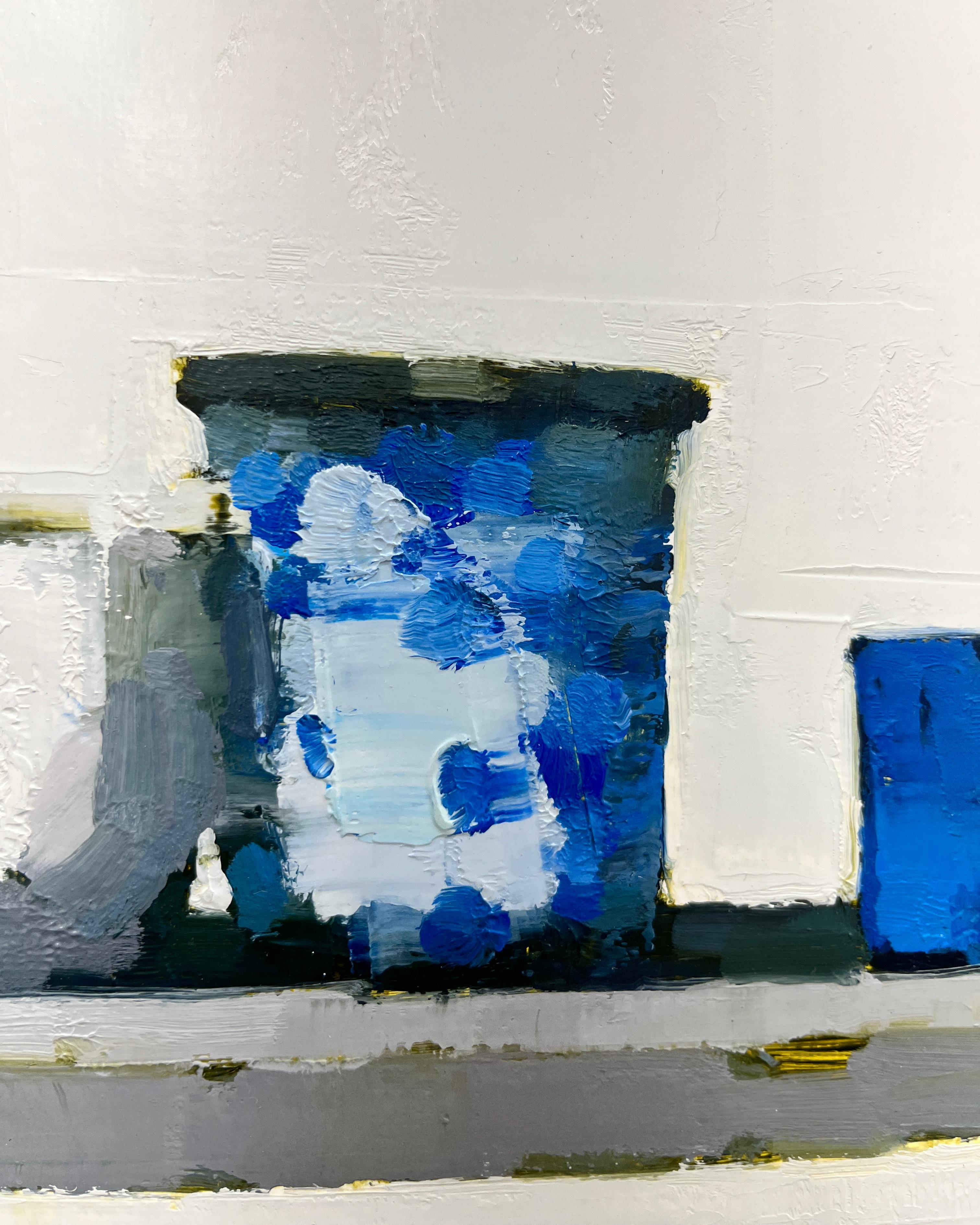 Stanley Bielen
Enamel Cup, 2024
Oil on paper/mounted
15 x 22 in.
(bie079)

Stanley Bielen’s paintings often begin with him planting the flower that he intends to capture in paint. He brings clippings from his garden into the studio and combines his