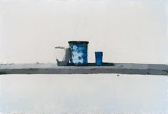 "Enamel Cup" 2024 Oil on paper/mounted 15 x 22 in.
