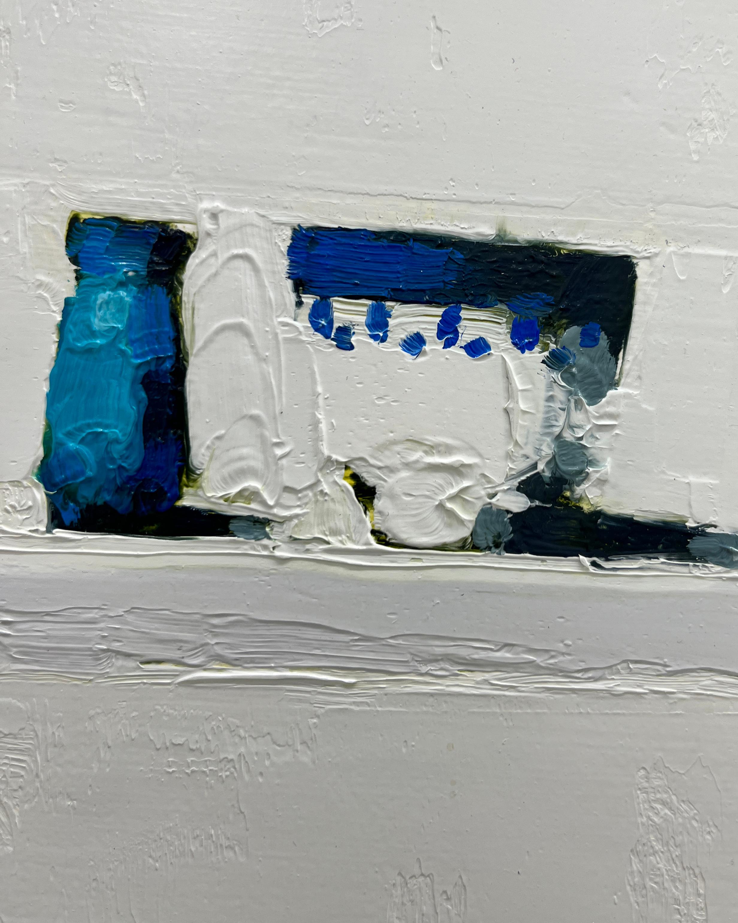 Stanley Bielen
Pause, 2024
Öl auf Papier/montiert
7 ½ x 9 Zoll.
(bie089)

Stanley Bielens Gemälde beginnen oft damit, dass er die Blume pflanzt, die er in der Farbe festhalten will. Er bringt Ausschnitte aus seinem Garten mit ins Studio und