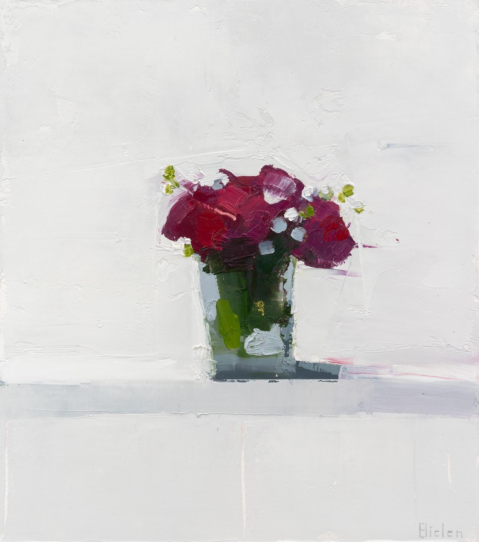 Still-Life Painting di Stanley Bielen - "Sincerità" 2024 Olio su carta/montato 11 ½ x 9 ¼ in.
