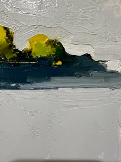 Stanley Bielen "Essen" Framed Oil on Paper Painting