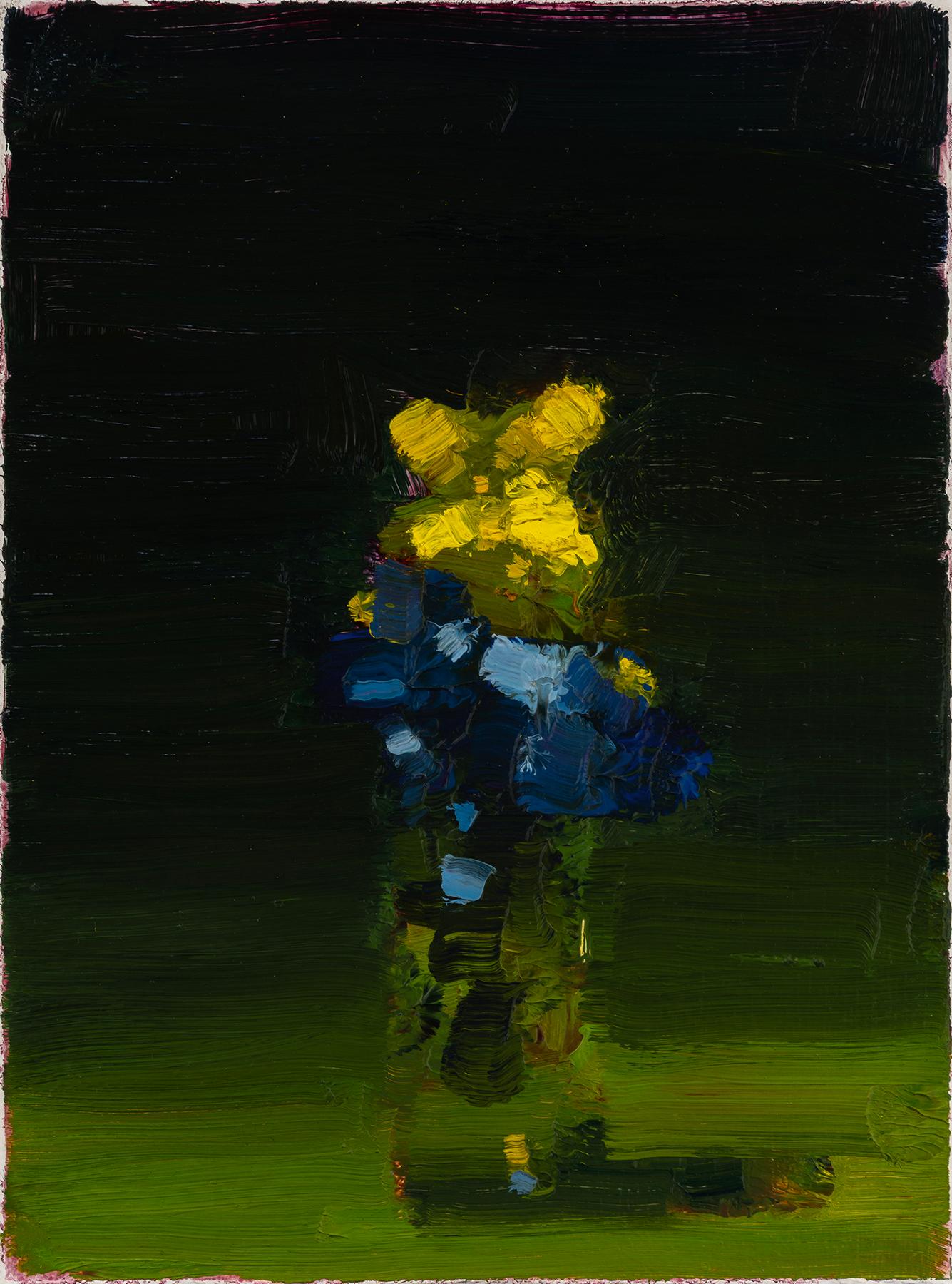 Stanley Bielen "Simplicity" 2026 oil on paper mounted