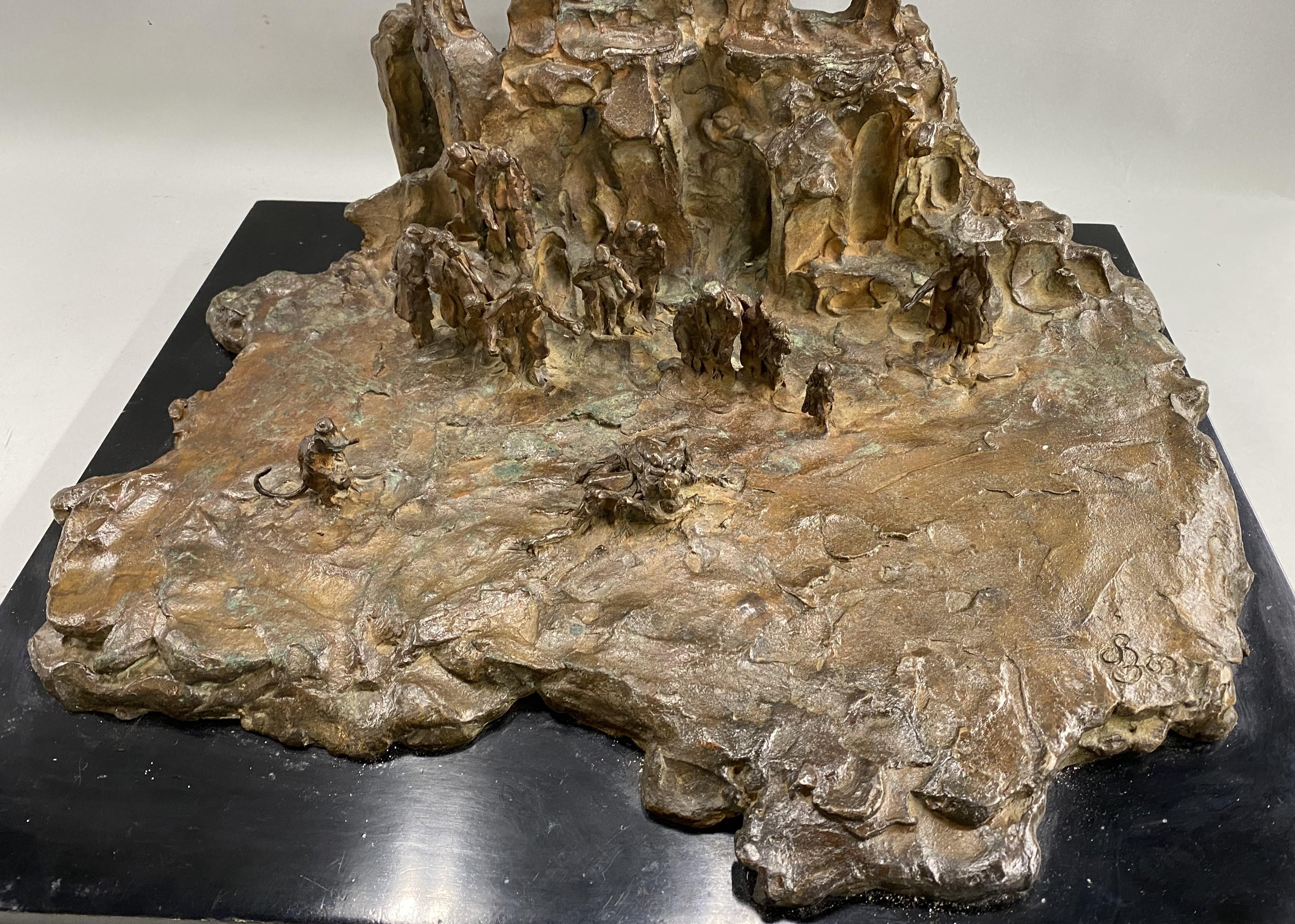 L'Arena - Sculpture Impressionismo americano di Stanley Bleifeld