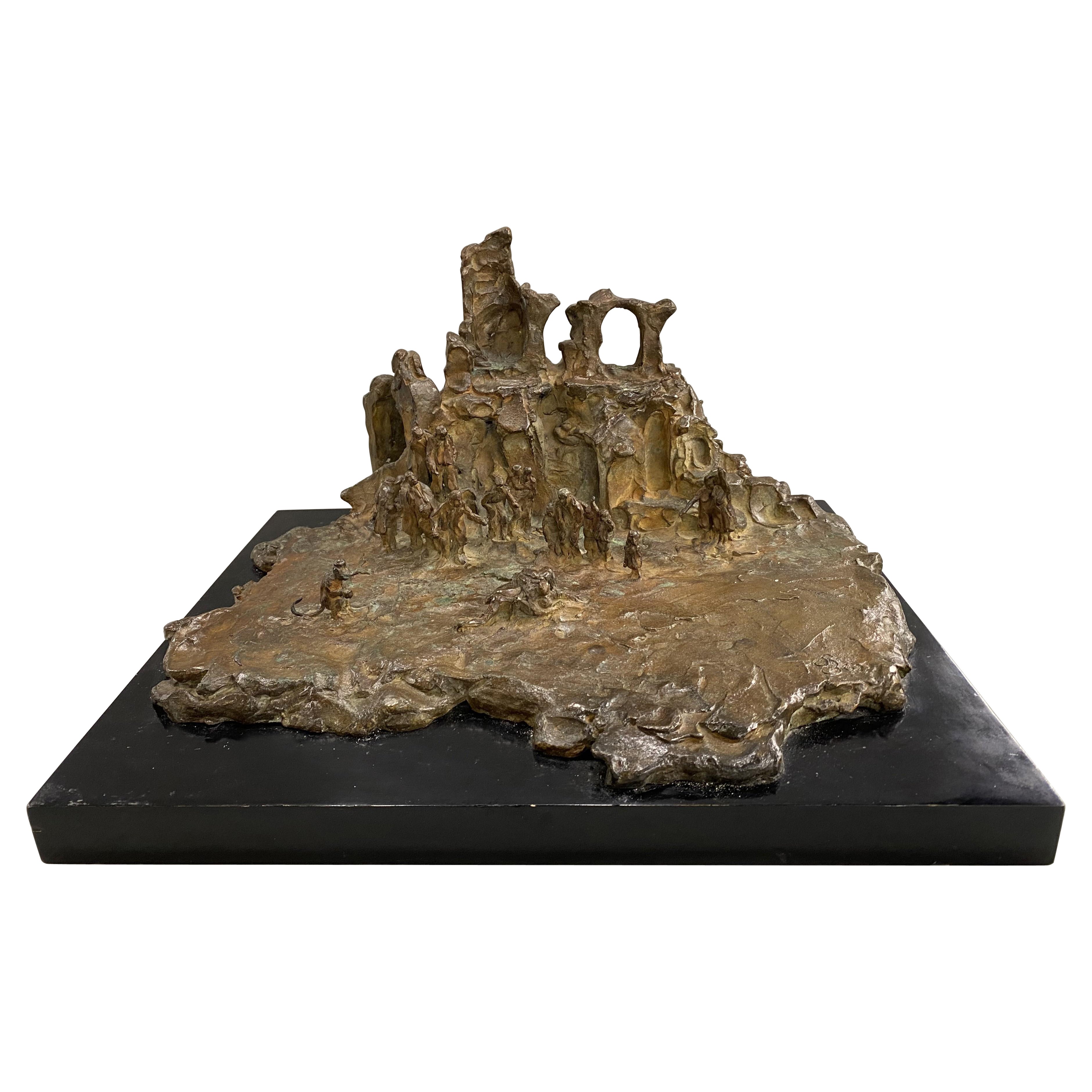 Stanley Bleifeld Figurative Sculpture - The Arena