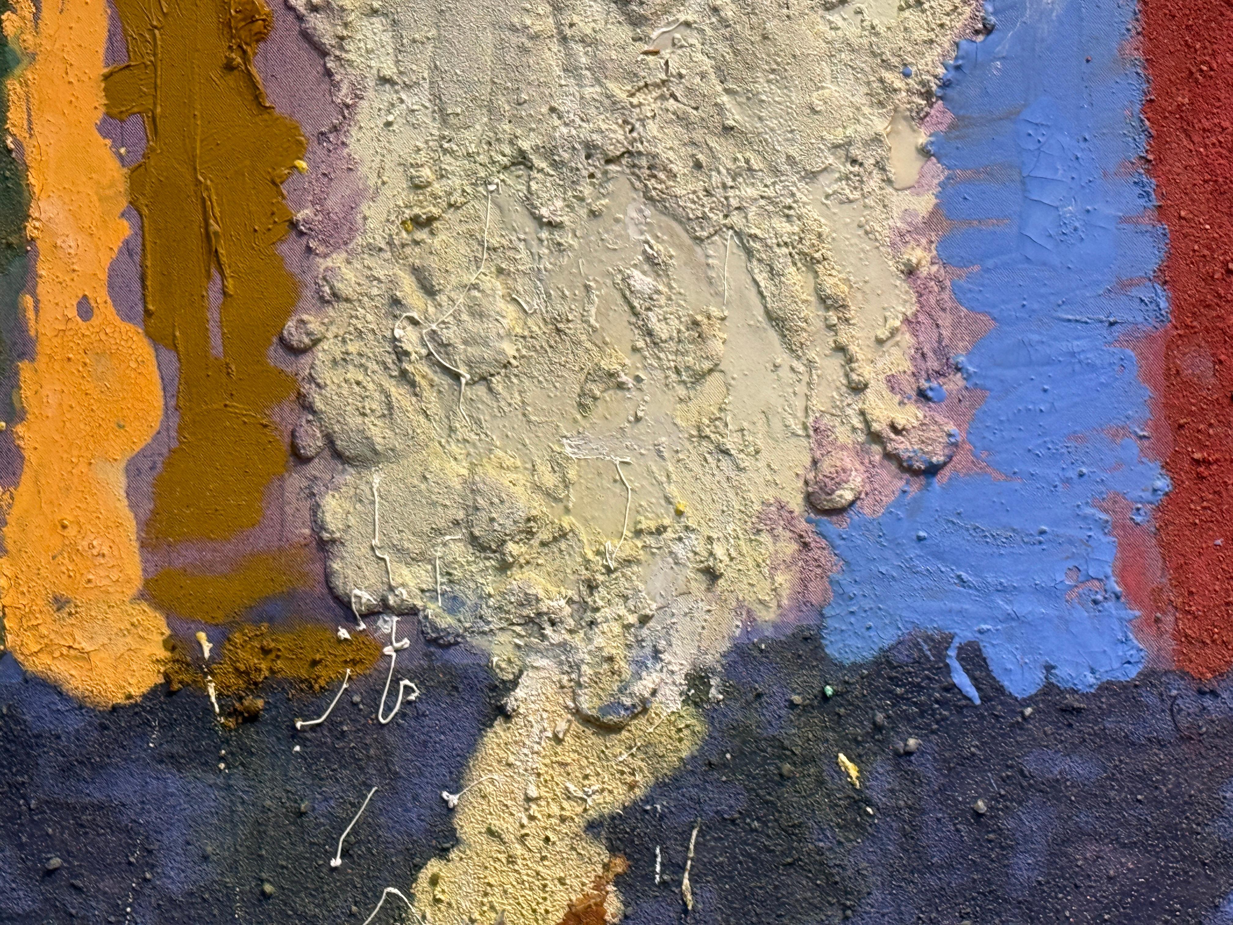 Stanley Boxer, „Drifted Toss from a Faith“, 1991 (Leinwand) im Angebot
