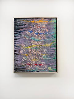 20 c. Stanley Boxer Abstract Mixed Media Painting 'Abraizedfondle'