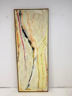 20th c Abstract colorful oil by Stanley Boxer, Smittenflowersofnoon