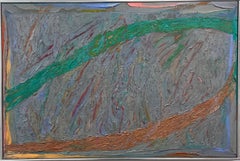 20th c. Abstract Oil Painting by Stanley Boxer 'Christalsilence'