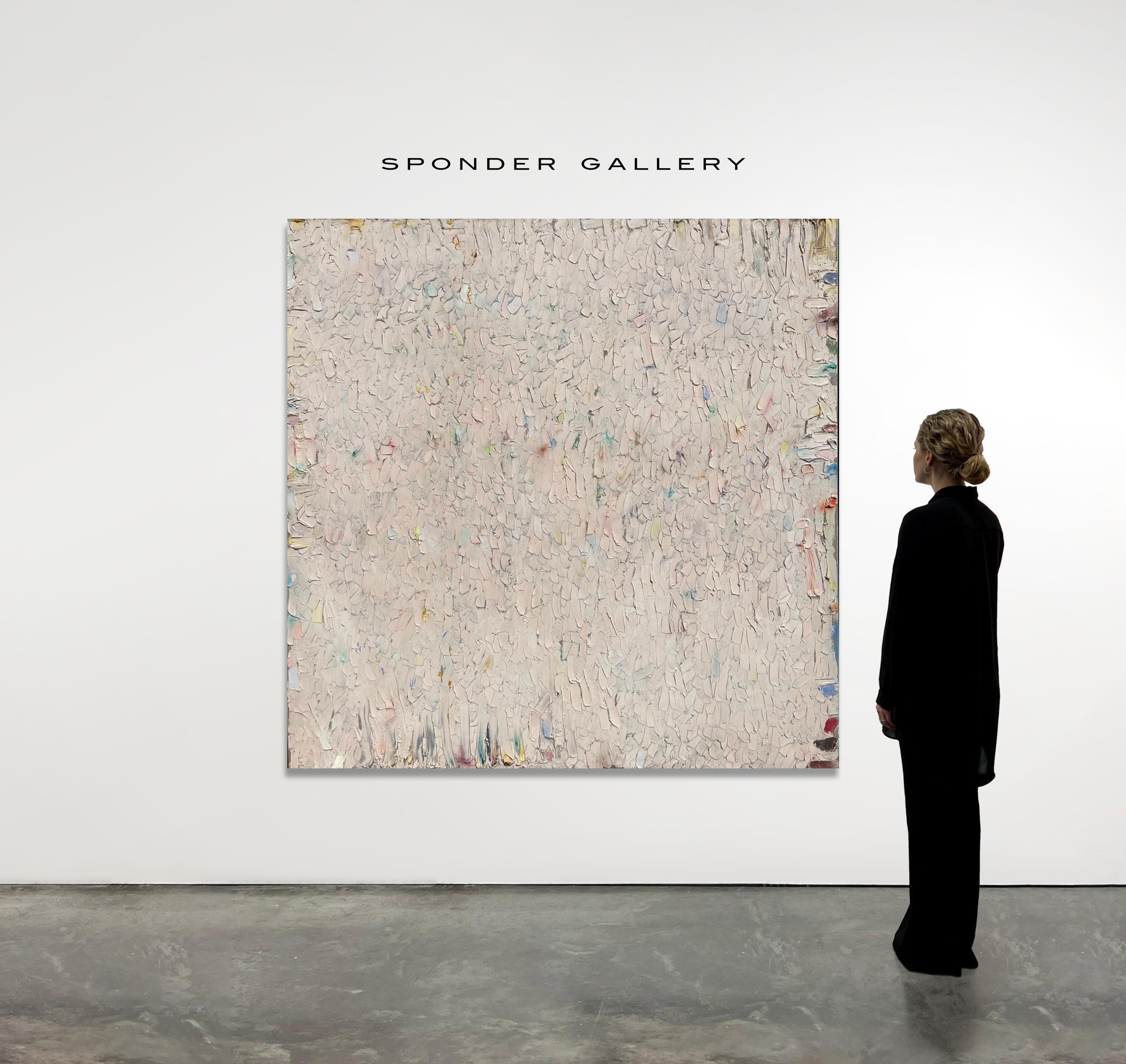 Grimslitherofaviewincohate - Painting Espressionismo astratto di Stanley Boxer