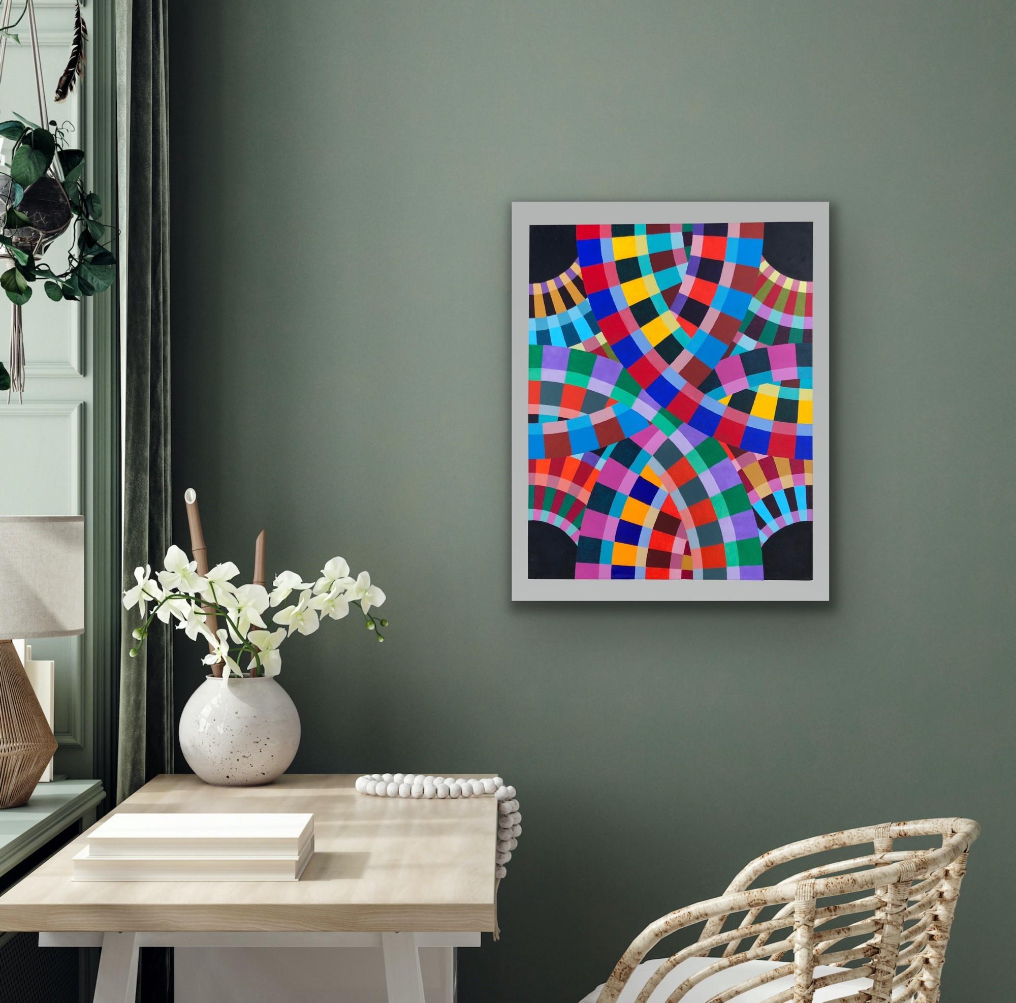 Jazz Session in Color -- Make an Offer! - Painting by Stanley Brundage