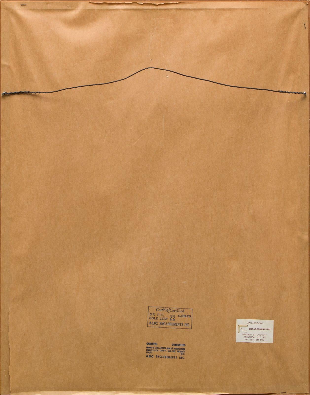 Ohne Titel (Akt) (Beige), Portrait Painting, von Stanley Cosgrove