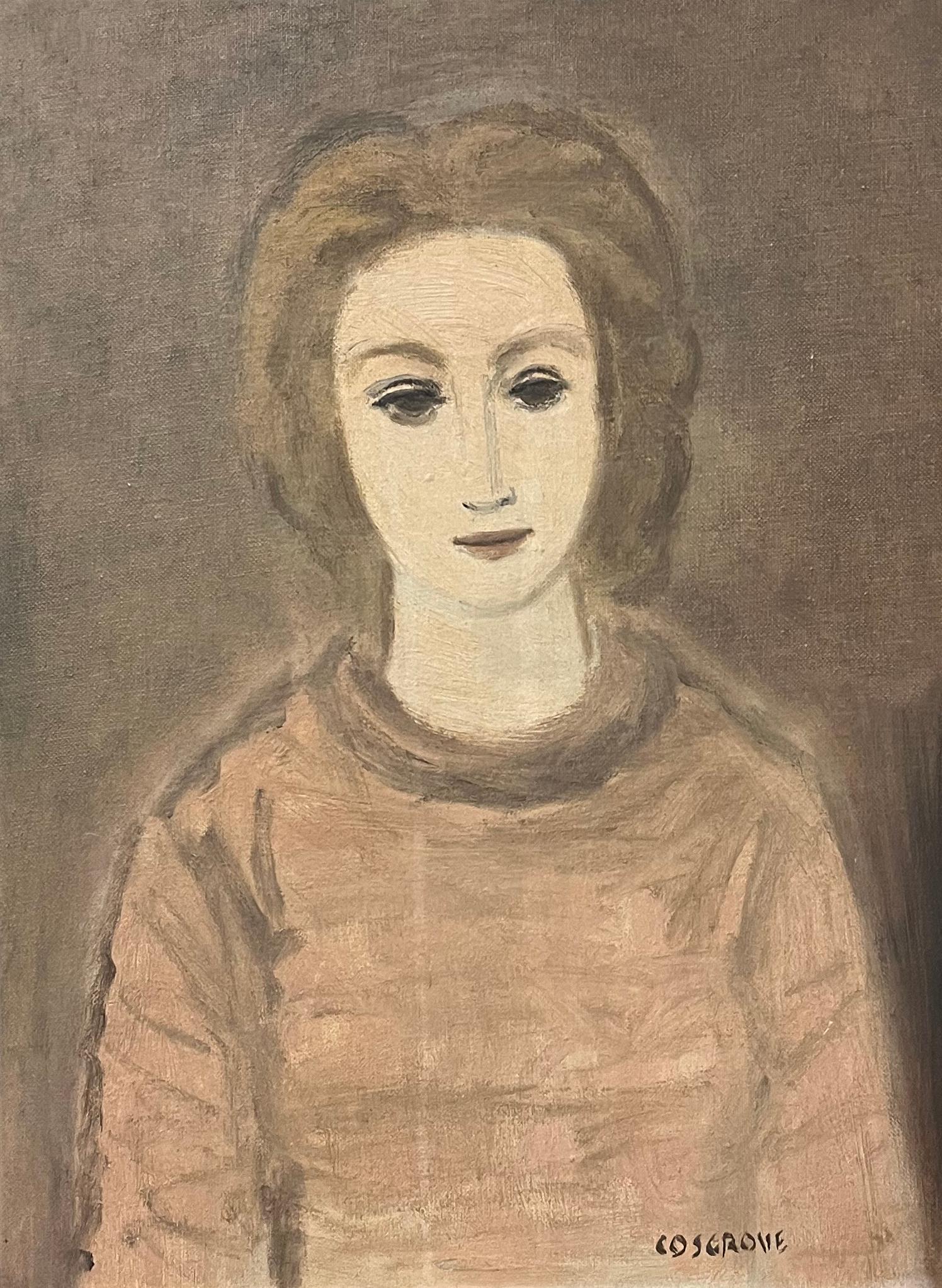 Stanley Cosgrove Portrait Painting – Junge Frau