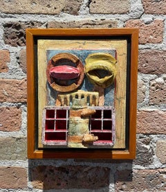 A Unique Abstract Surrealist Wall Assemblage, Chicago Imagist Tradition