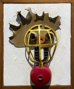 A Unique Abstract Surrealist Wall Assemblage, Chicago Imagist Tradition