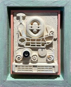 A Unique Abstract Surrealist Wall Assemblage, Chicago Imagist Tradition