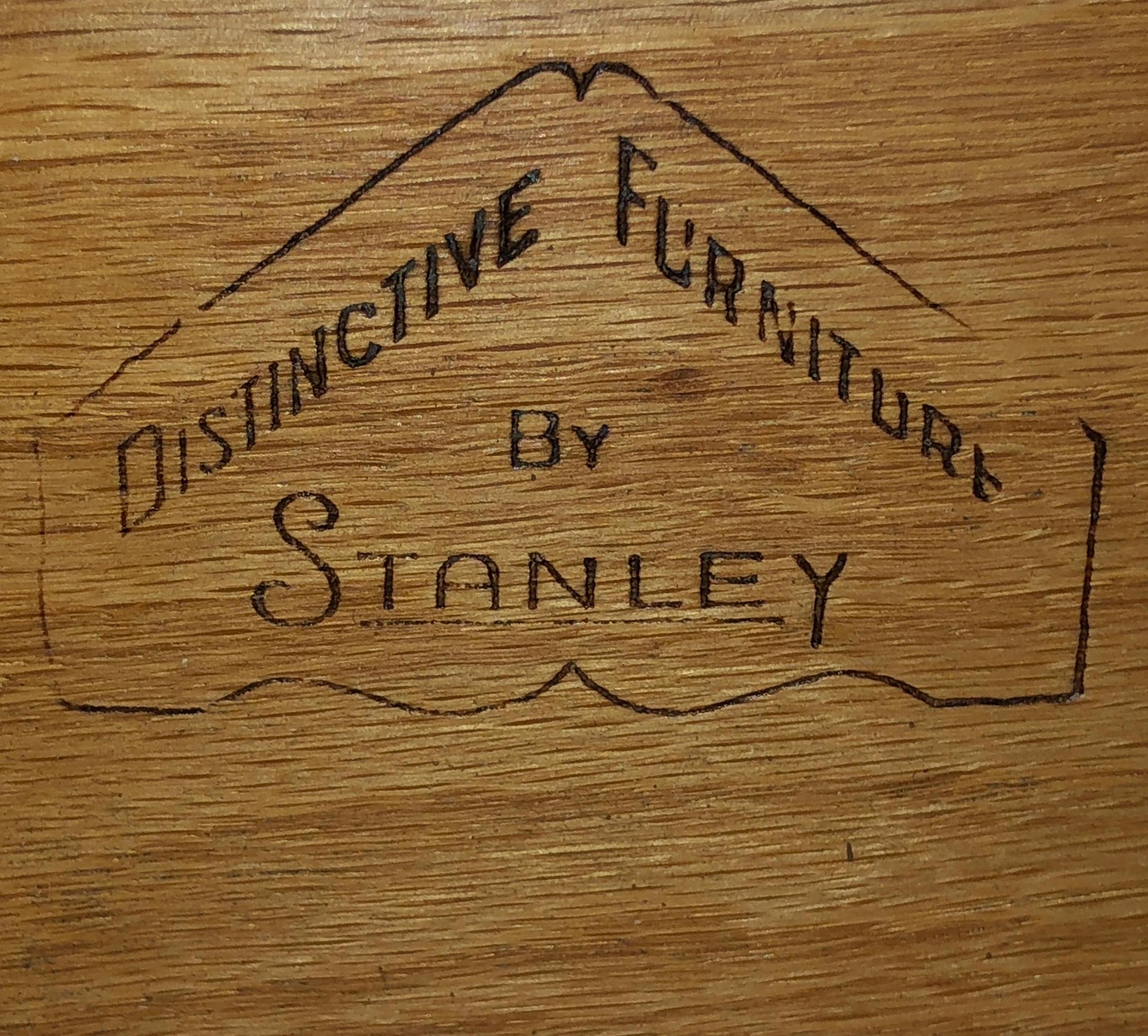 Mid-Century Modern Stanley Furniture Company Walnut Dresser Sideboard Credenza