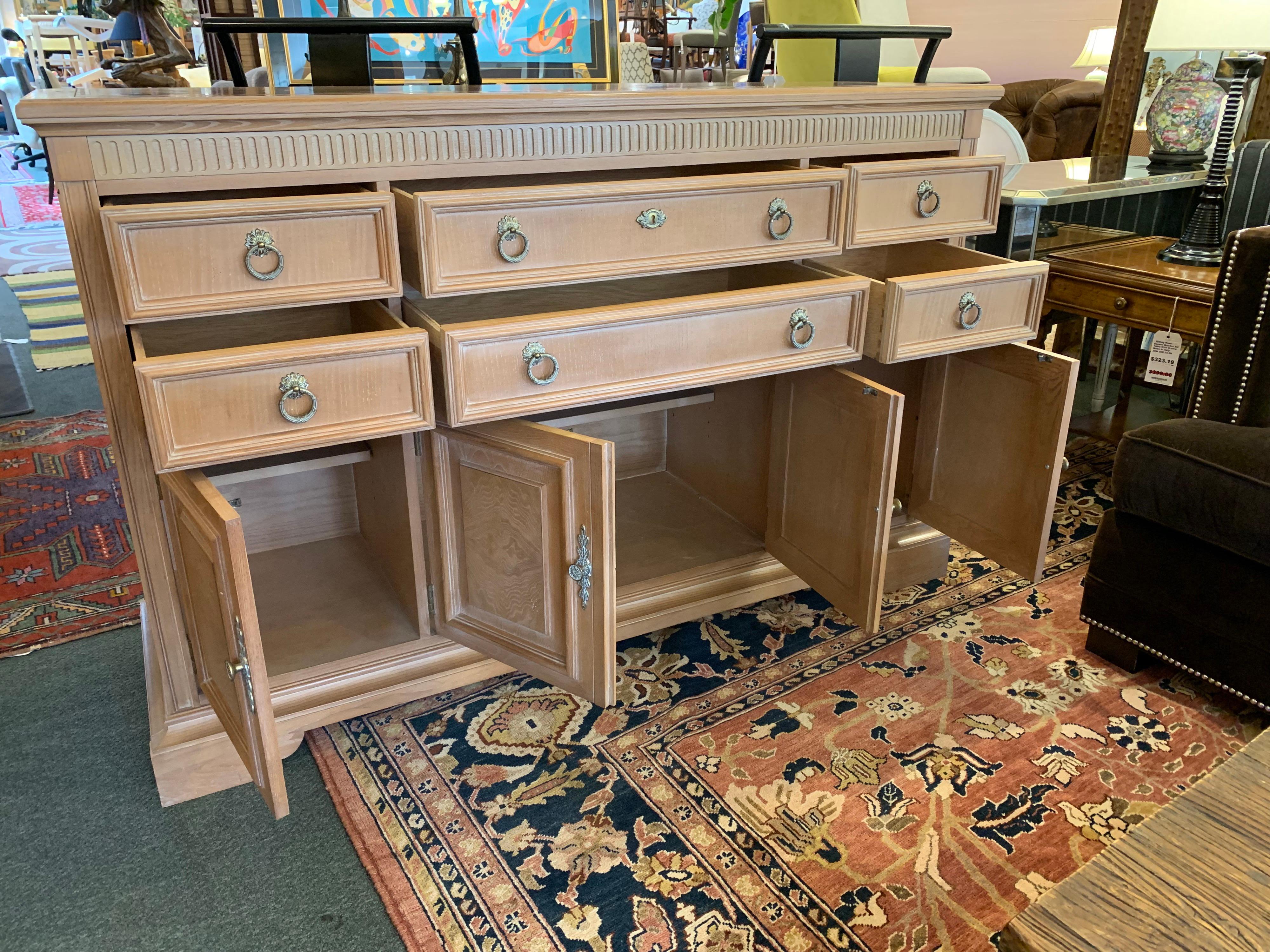Contemporary Stanley Furniture Continental Sideboard For Sale