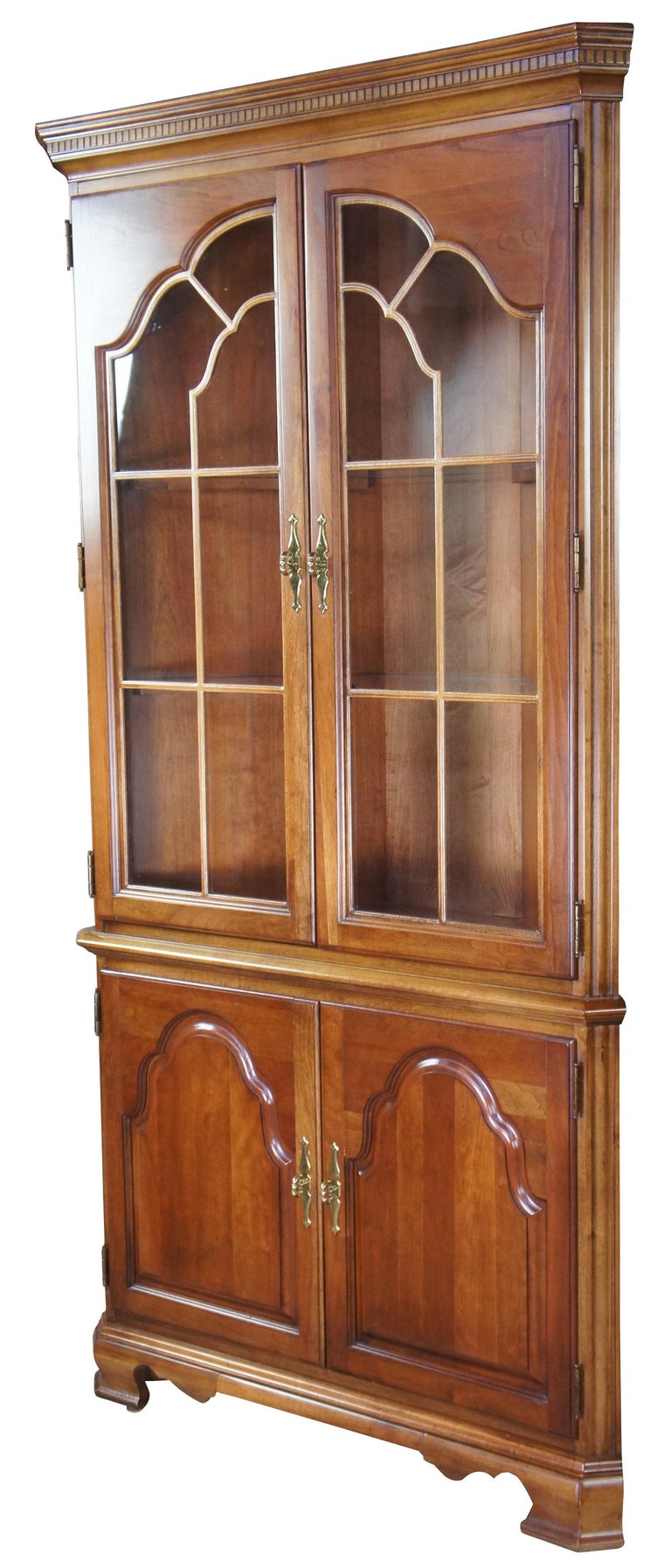 Stanley china cabinet vintage top
