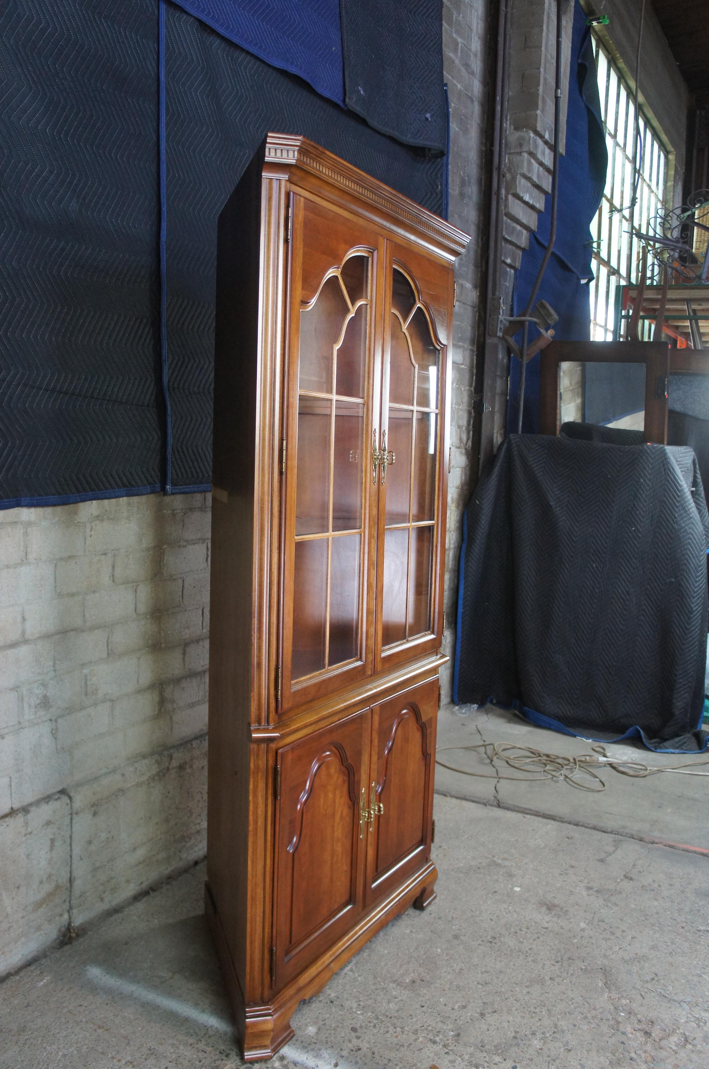 vintage stanley china cabinet
