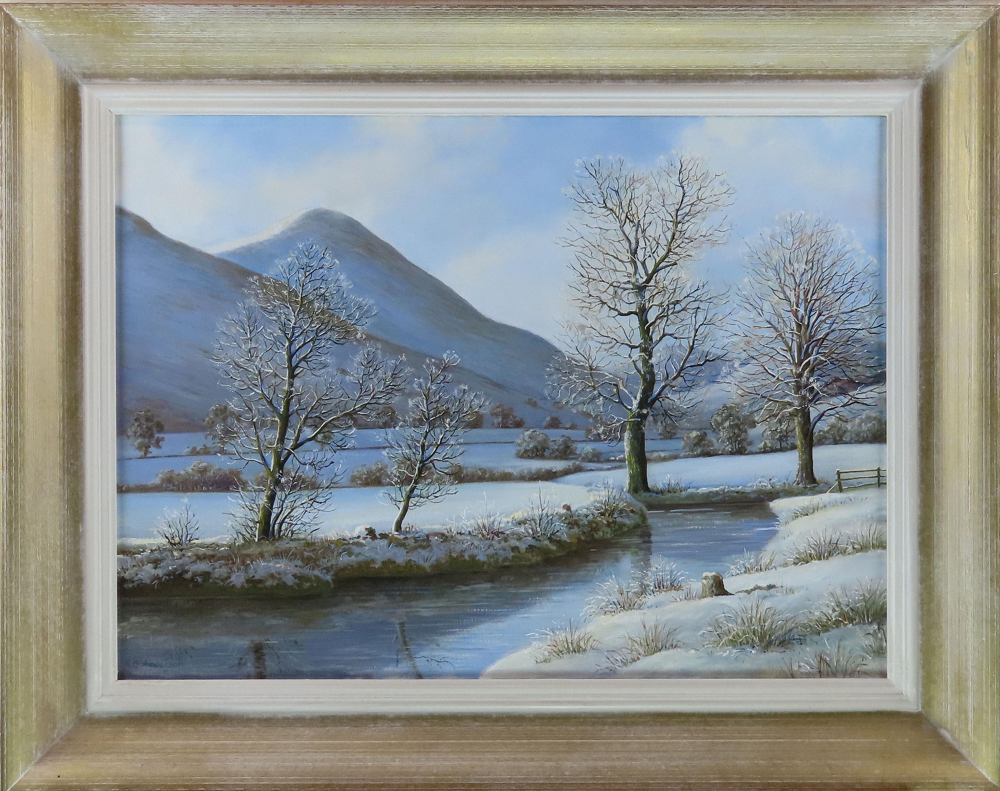 Original Öl auf Leinwand. STANLEY G. ANDERSON., „Grisedale Beck, Cumbria“.