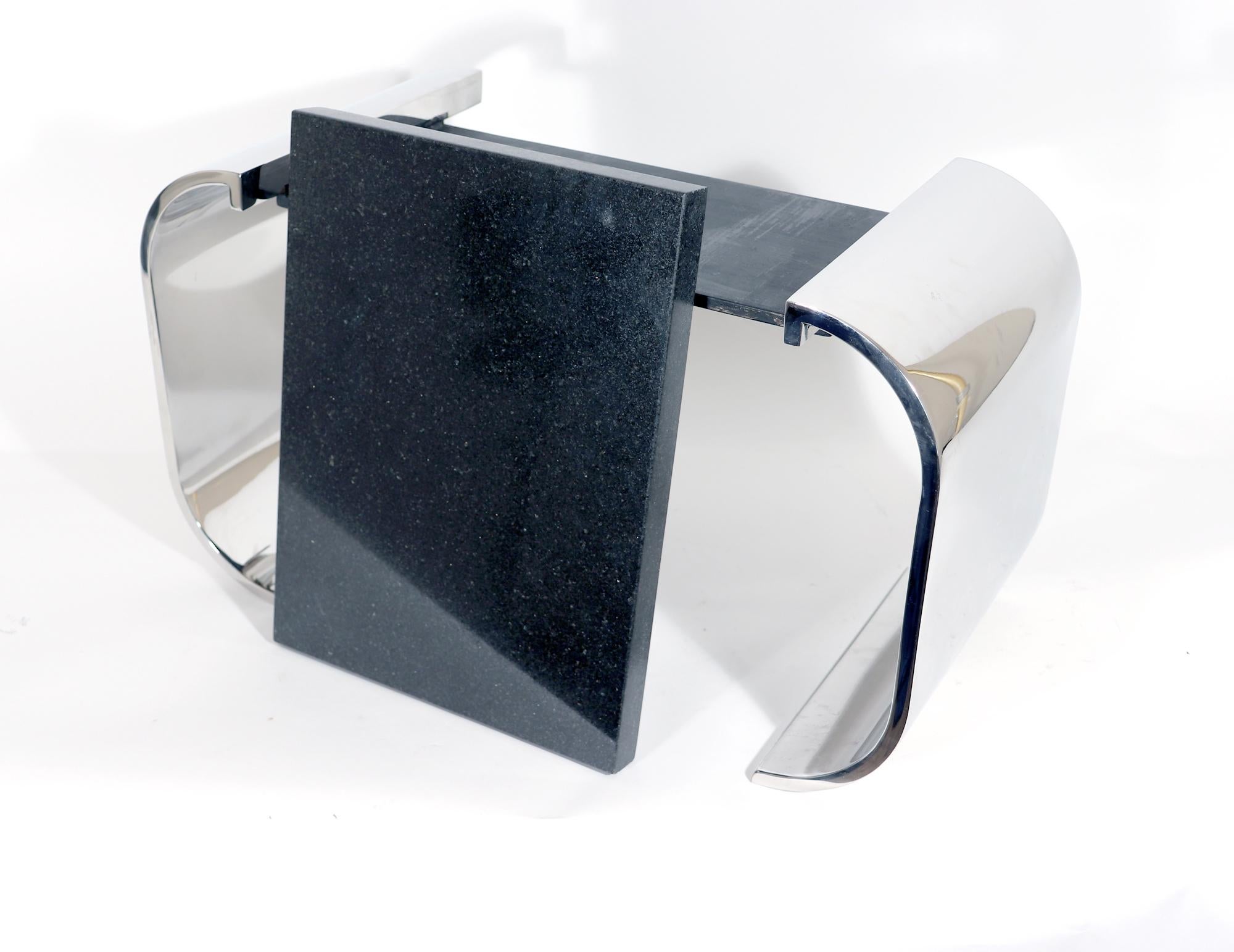 Stanley Jay Friedman for Brueton Stell and Granite 