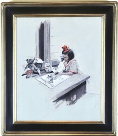 Anuncio de crema de trigo, 1908