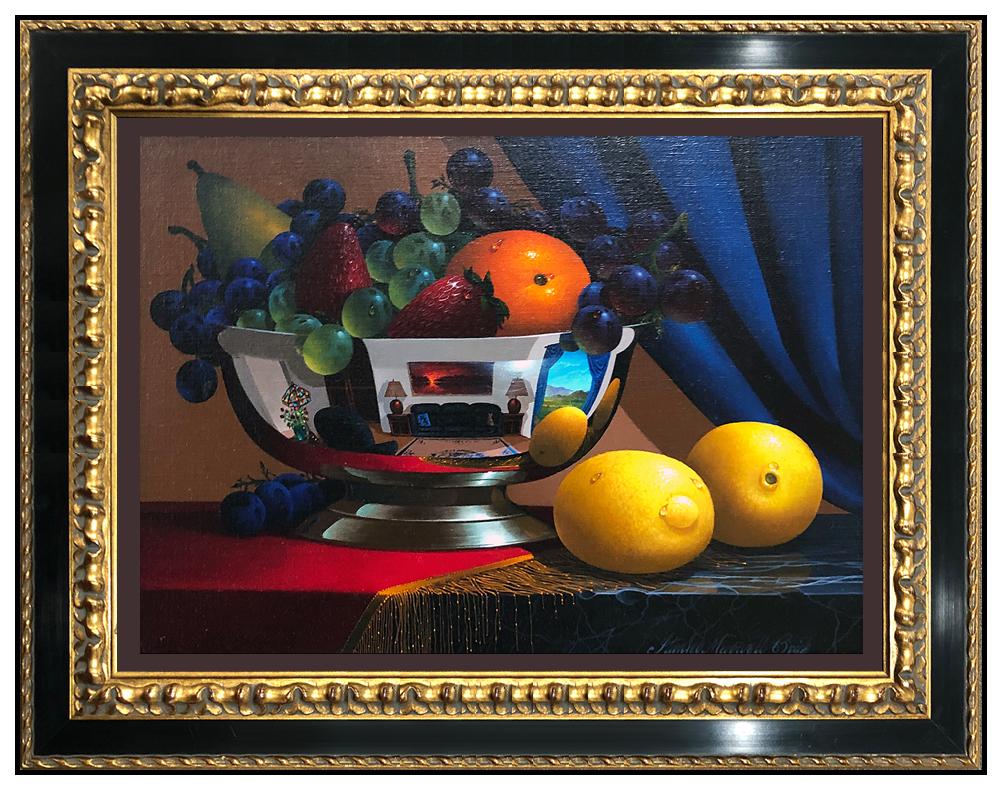 Stanley Maxwell Brice Authentic & Original Oil Painting on Canvas, Professionally Custom Framed and listed with the Submit Best Offer Option 

Accepting Offers Now: The item up for sale is a spectacular and bold Oil Painting on Canvas by Brice, that
