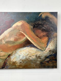 Rare Stanley Mouse Reclining Nude Giclee Print on Canvas , Hand Signed & Dated