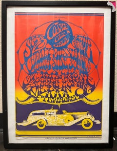 Vintage First Annual Cosmic Car Show (Handbill Flyer)