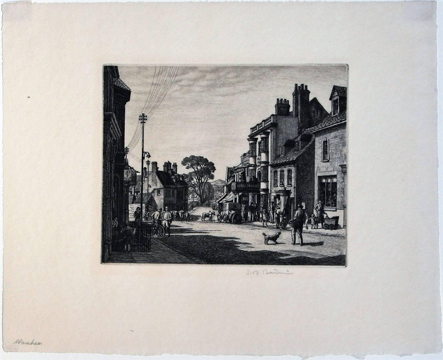Wareham, Dorset - Print by Stanley Roy Badmin, R.W.S, R.E., A.I.A., F.S.I.A.