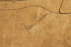 Paysage de campagne, peinture à l'huile de Stanley Sobossek