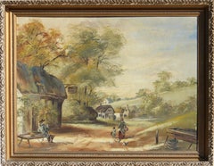 Country Landscape, Oil Painting by Stanley Sobossek