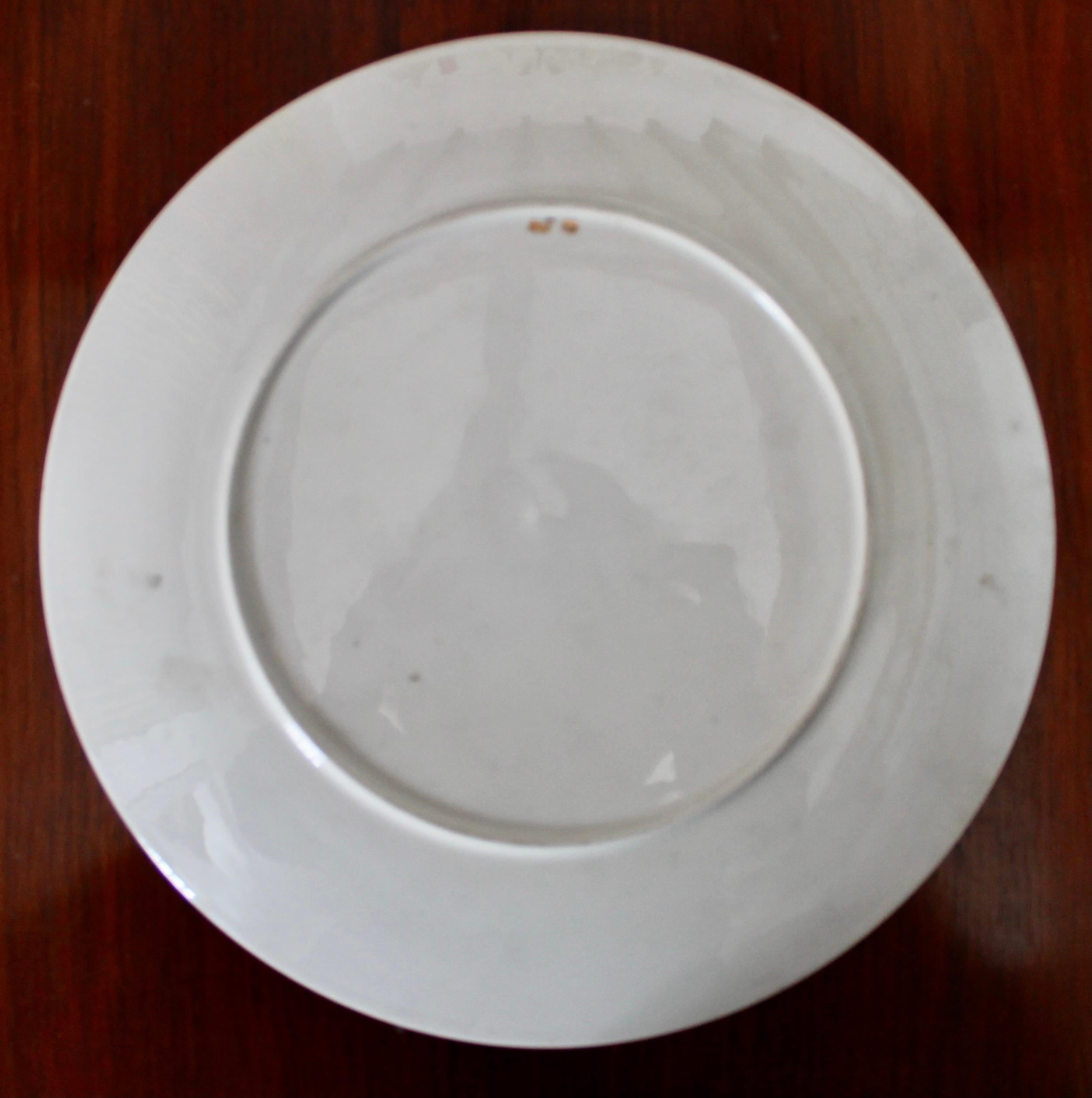 Américain Stanley Tigerman - Assiette en porcelaine post-moderne rare en vente