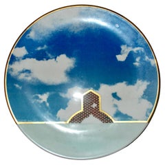 Stanley Tigerman Post-Modern Rare Porcelain Plate
