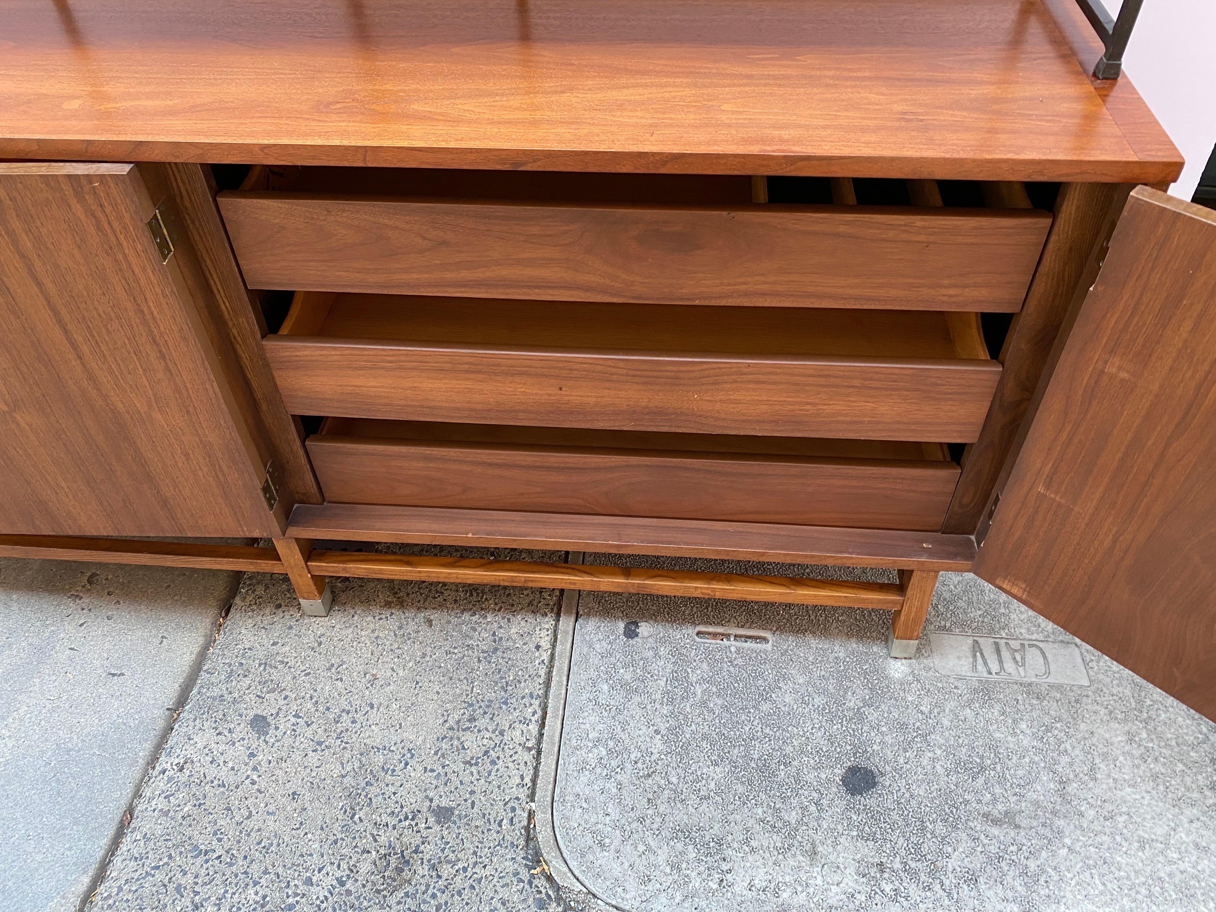 Stanley Walnut and Rosewood Cabinet by Paul Browning 4