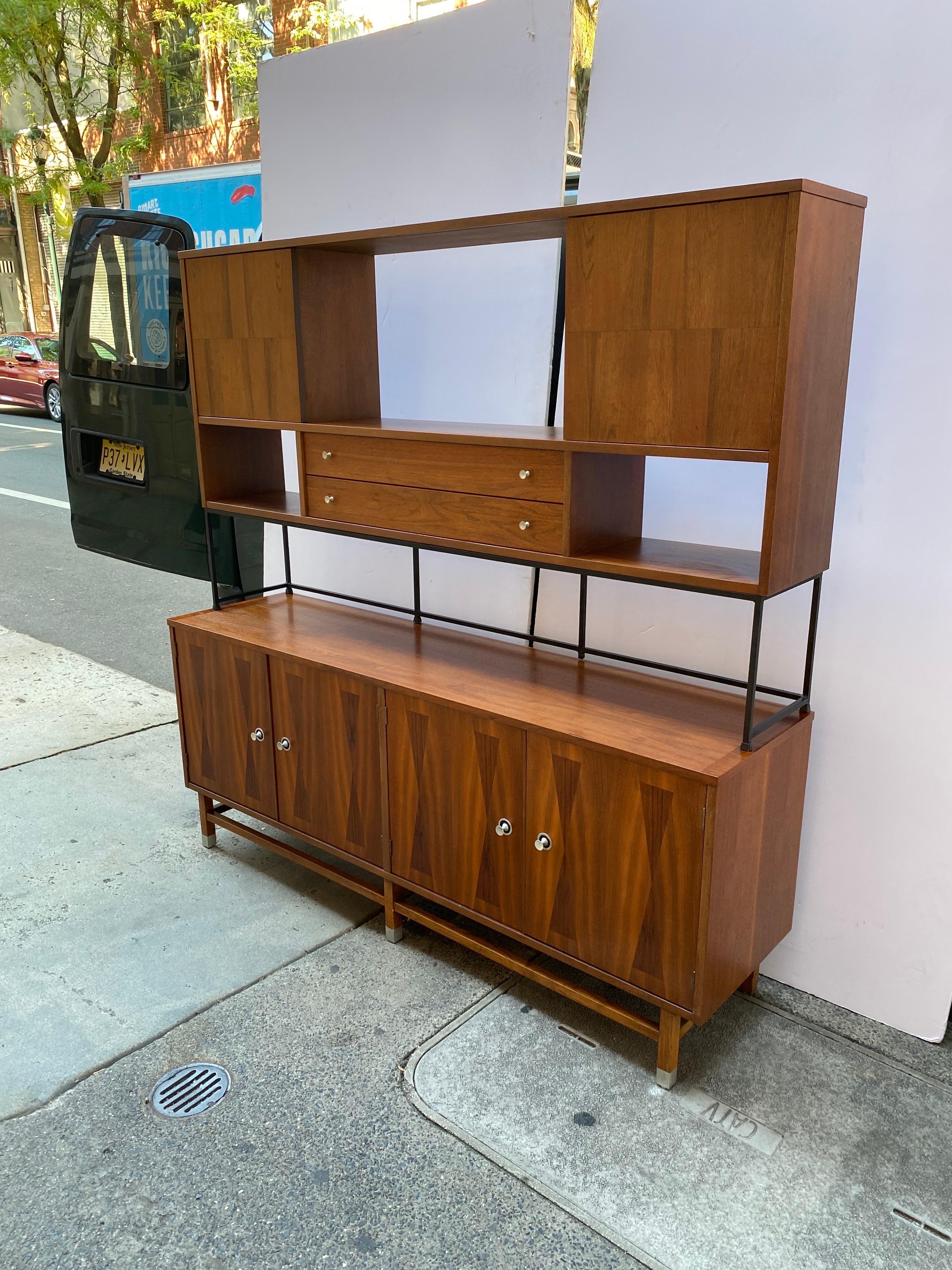 Stanley Walnut and Rosewood Cabinet by Paul Browning 8