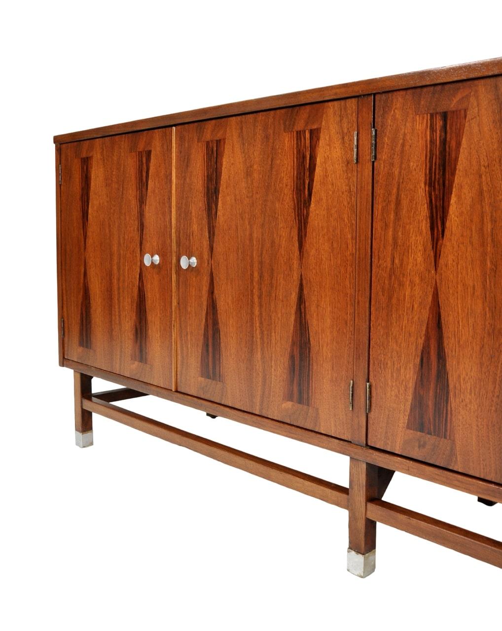 Stanley Walnut and Rosewood Credenza 5