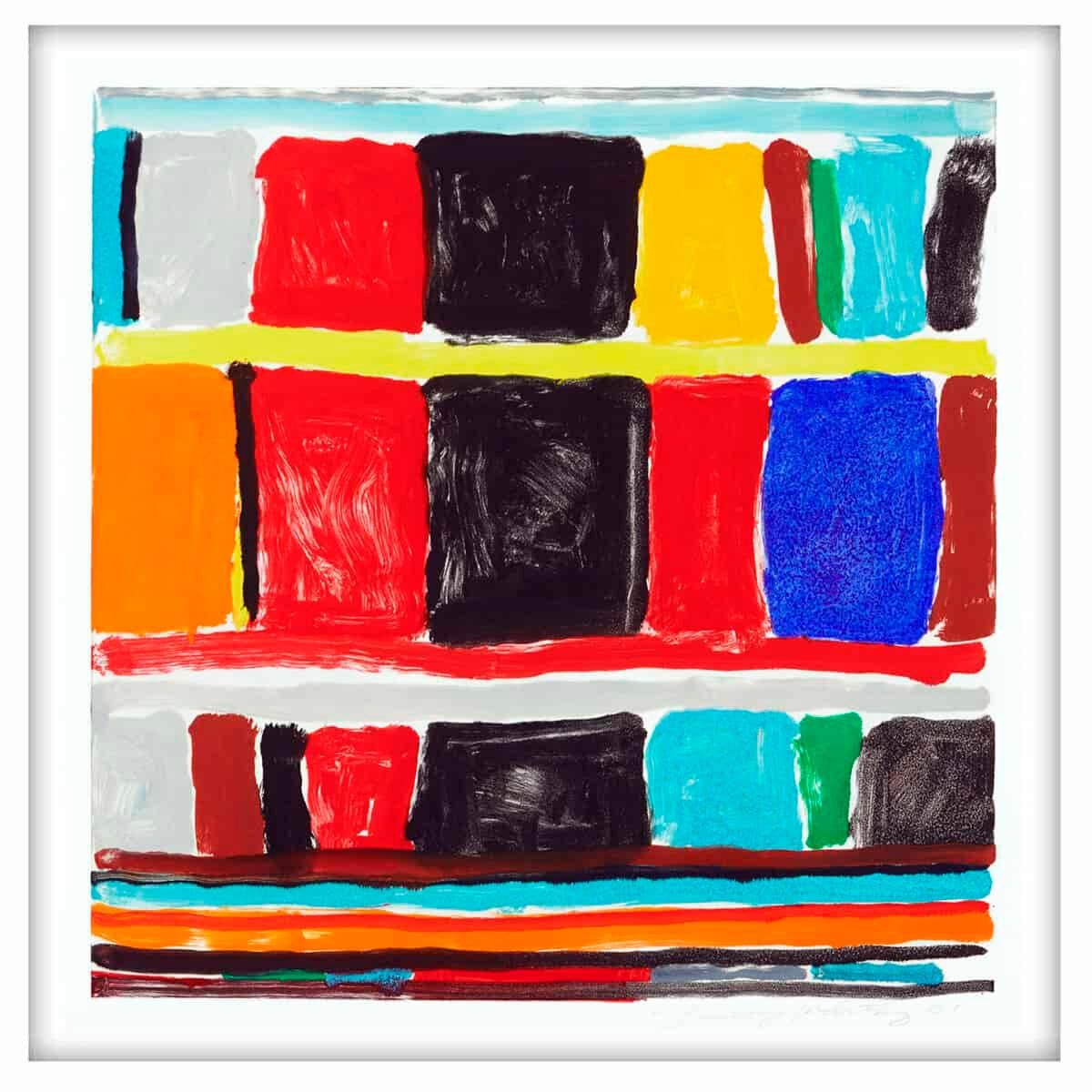 Monotipo senza titolo - Print di Stanley Whitney
