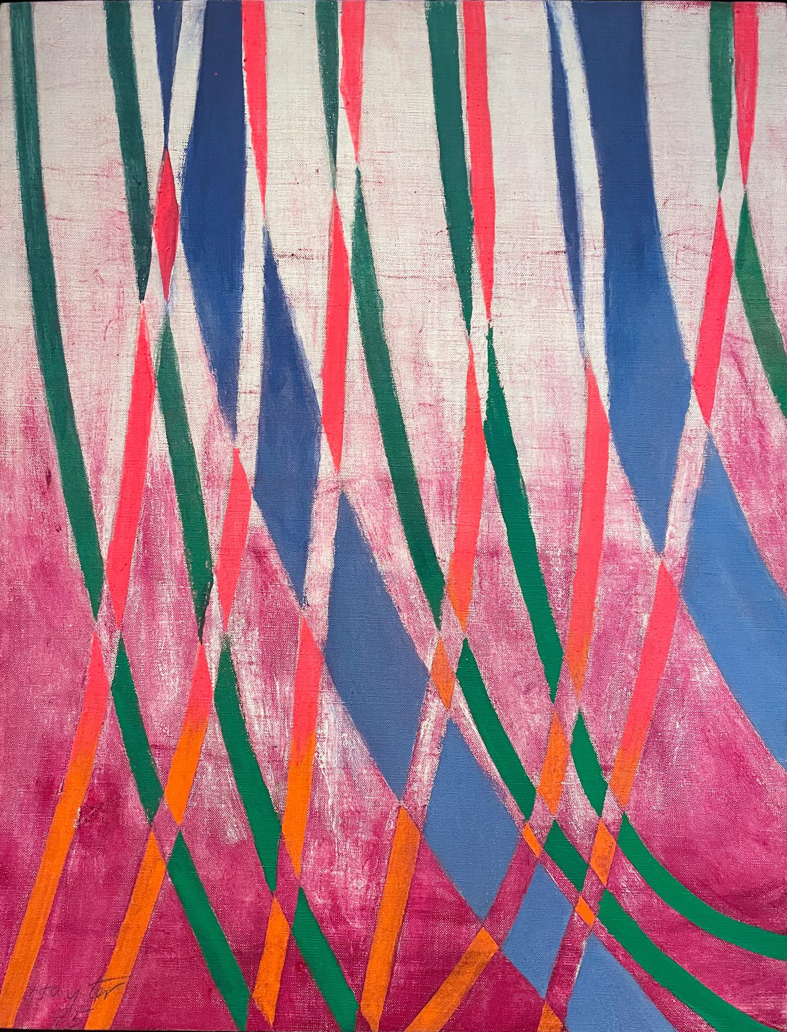 Stanley William Hayter Abstract Painting - Curtain