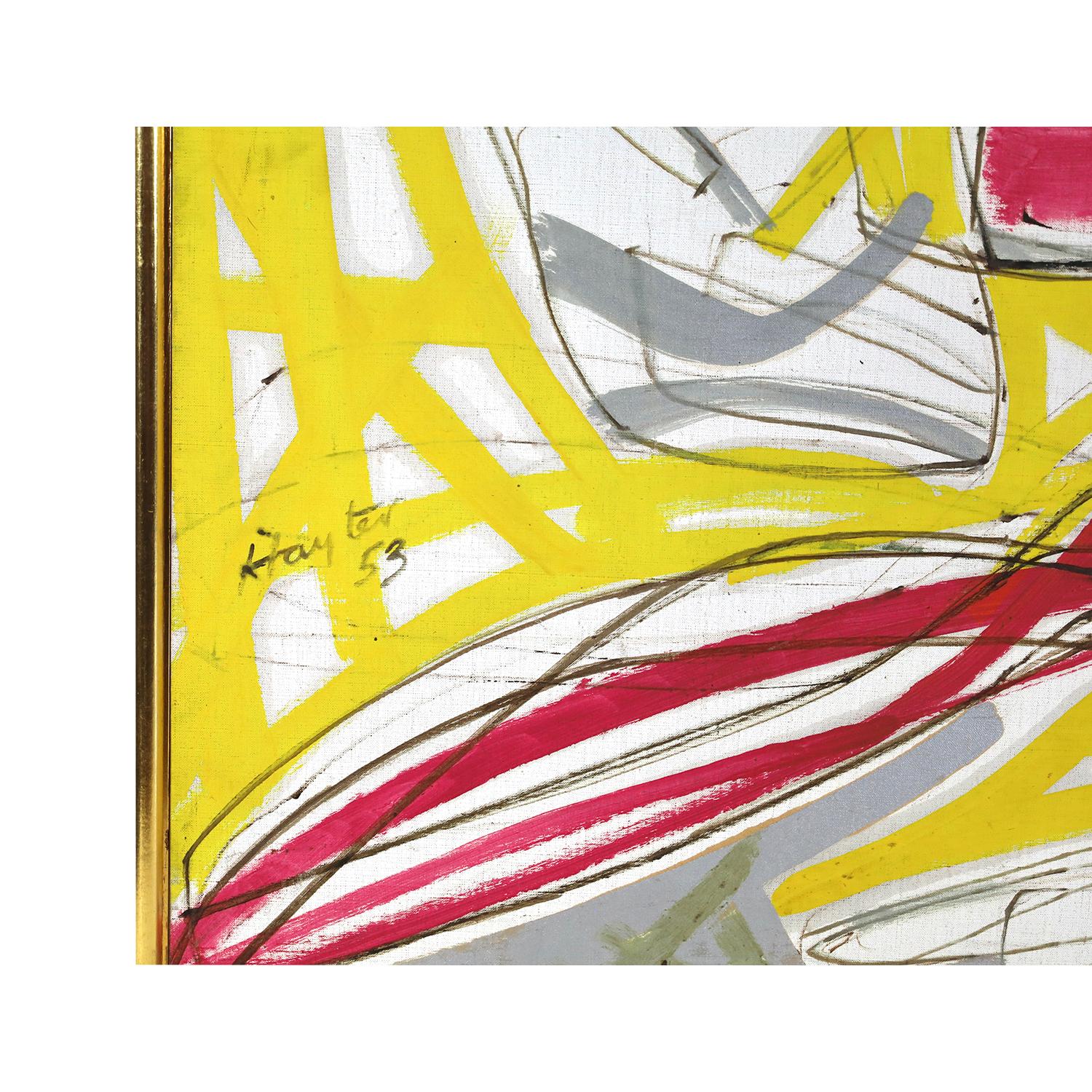 Meerespflanze (Abstrakter Expressionismus), Painting, von Stanley William Hayter