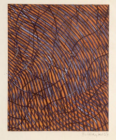 Abstract Composition, Abstract Etching by Stanley William Hayter